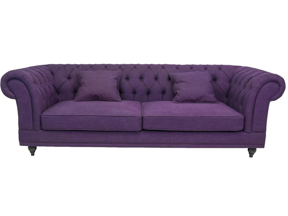 диван 3-х местный  Neylan purple Interior  [SF-2818-P] фиолетовый