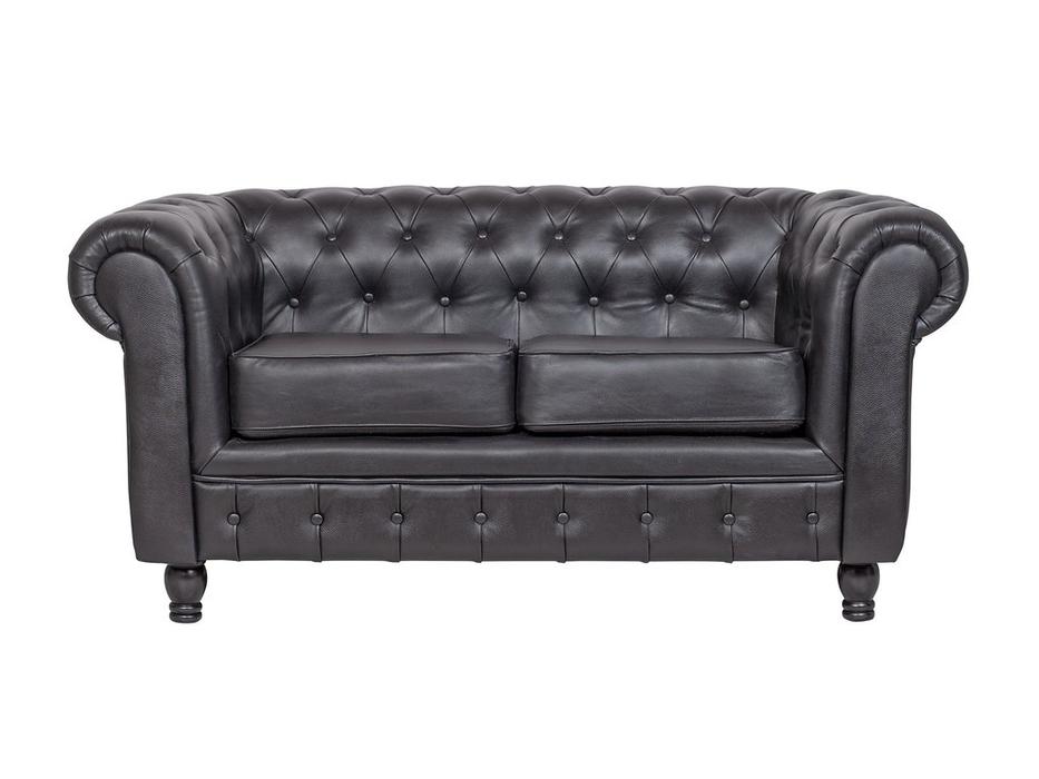 диван Chesterfield: Interior [7LV24004-2-BGL] (черный)
