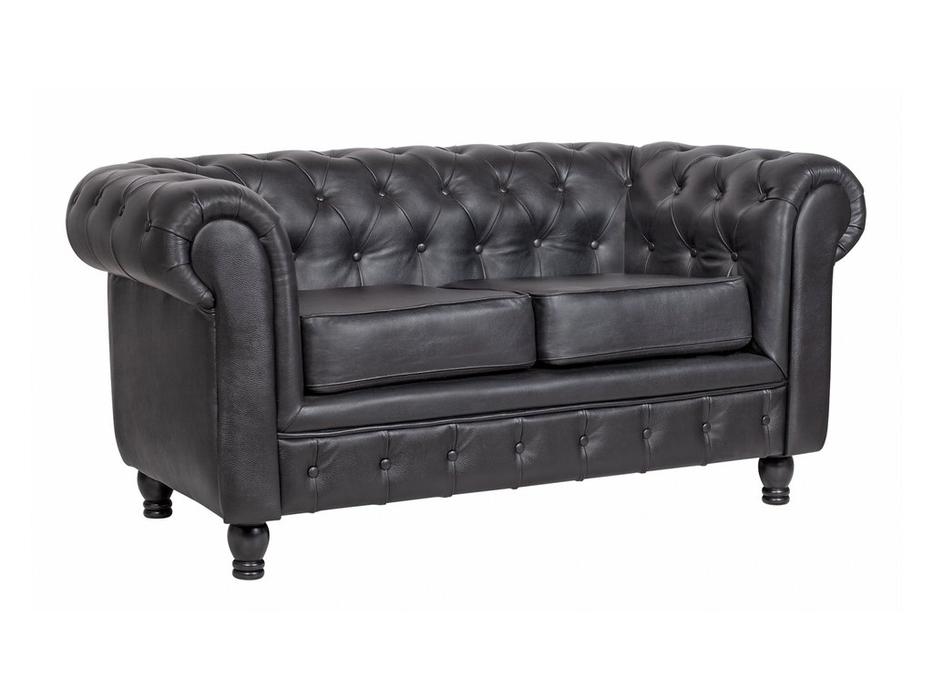 диван Chesterfield: Interior [7LV24004-2-BGL] (черный)