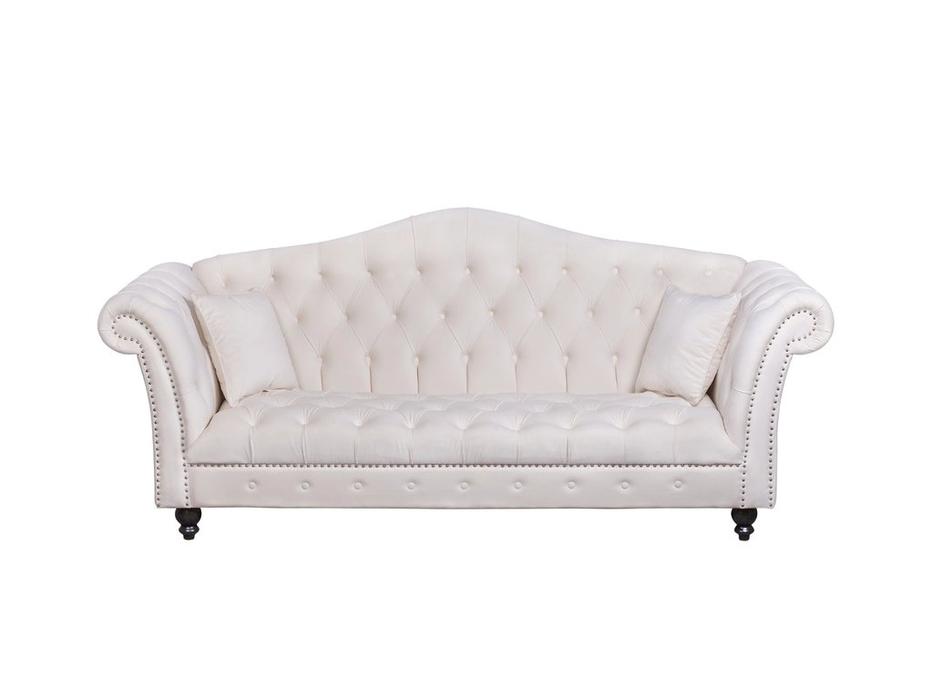 диван 3 местный  Calee Beige Interior  [7LV-2982] бежевый