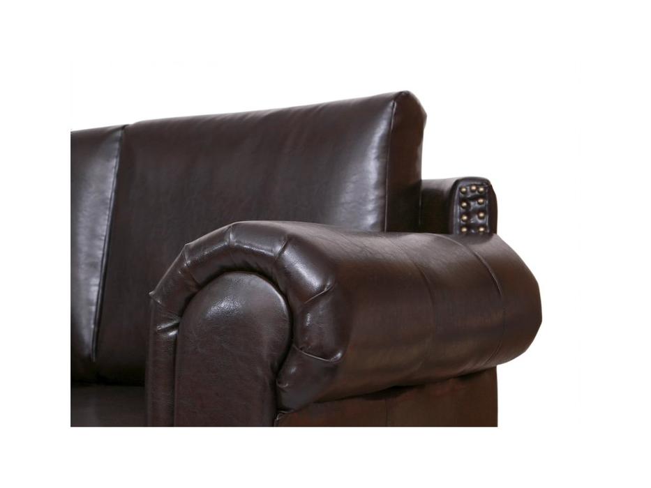 диван 3 местный Toren Brown: Interior [SF-2848-1] (коричневый)