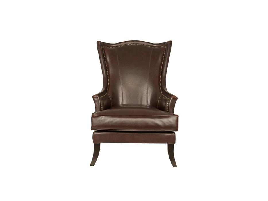кресло кожаное Chester Interior  [KS-082-1] коричневый