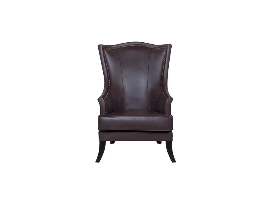 кресло кожаное Chester Interior  [KS-957-GLB2] коричневый