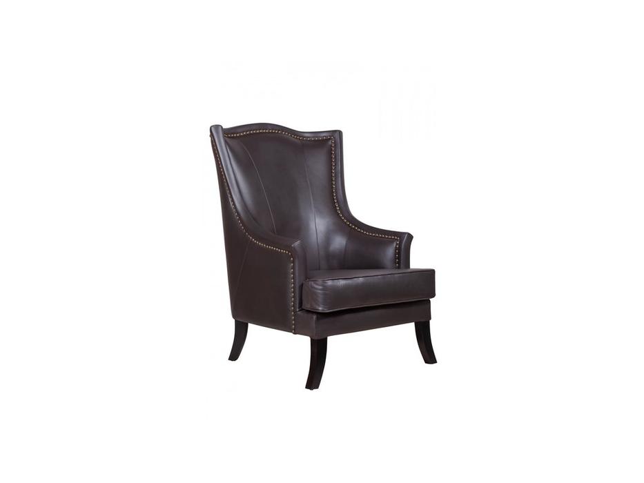 кресло кожаное Chester Interior  [KS-957-GLB2] коричневый