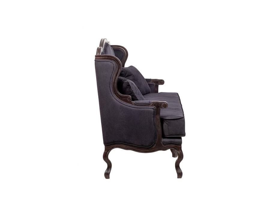 диван 2 местный  Brody Interior  [7LV1844-dwb] черный