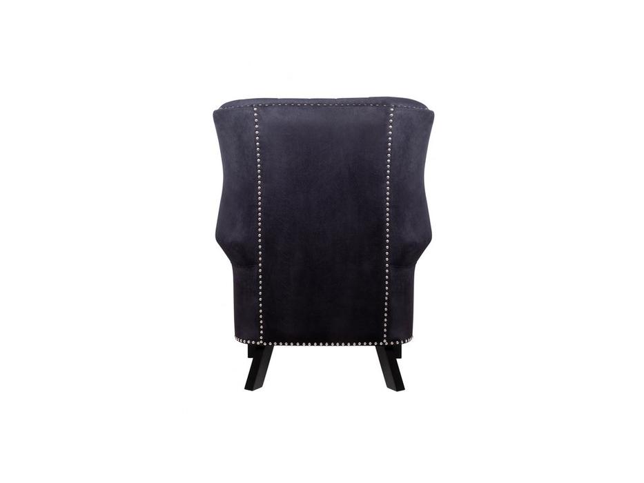 кресло с подлокотниками Teas Interior  [KS-06-7LVB] черный