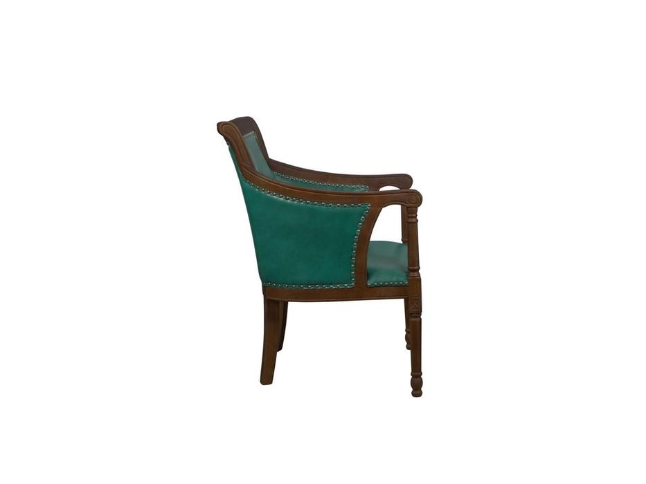 кресло с подлокотниками Valene Interior  [CF-1936-GR] зеленый