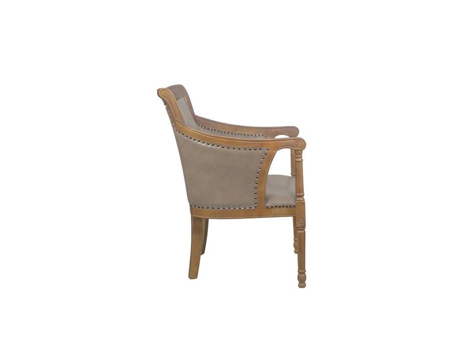 кресло с подлокотниками Valene Interior  [CF-1936-B3] светло коричневый