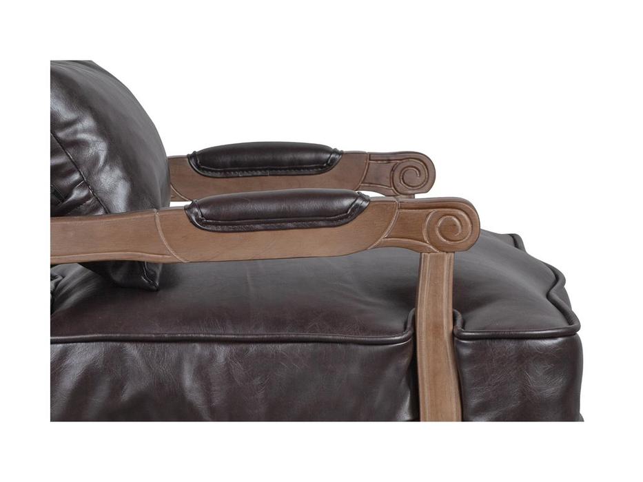 кресло с подлокотниками Nitro Interior  [5KS24507-BRN] коричневый
