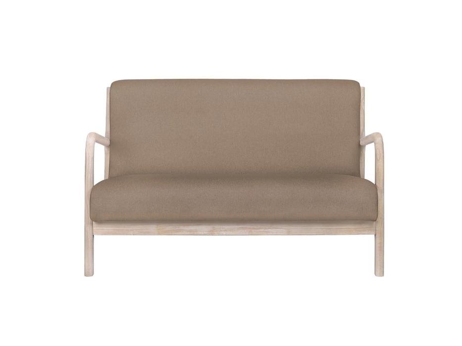 диван 2 местный с подлокотниками Cody Interior  [5KS27634D-BBR2] коричневый