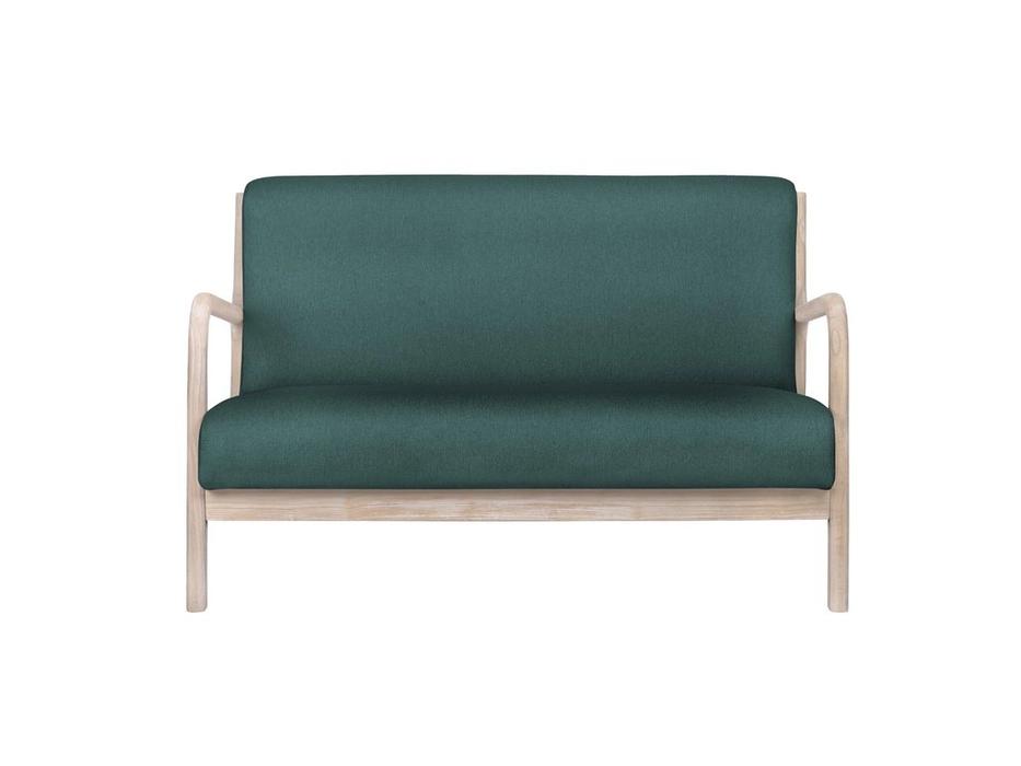 диван 2 местный с подлокотниками Cody Interior  [5KS27634D-BGR] зеленый