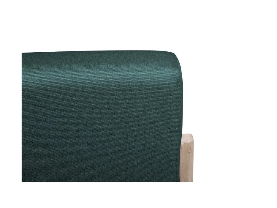 диван 2 местный с подлокотниками Cody Interior  [5KS27634D-BGR] зеленый