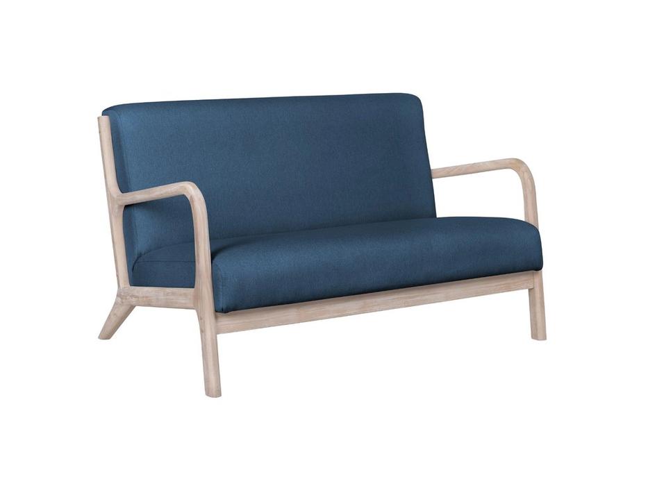 диван 2 местный с подлокотниками Cody Interior  [5KS27634D-BBL] синий