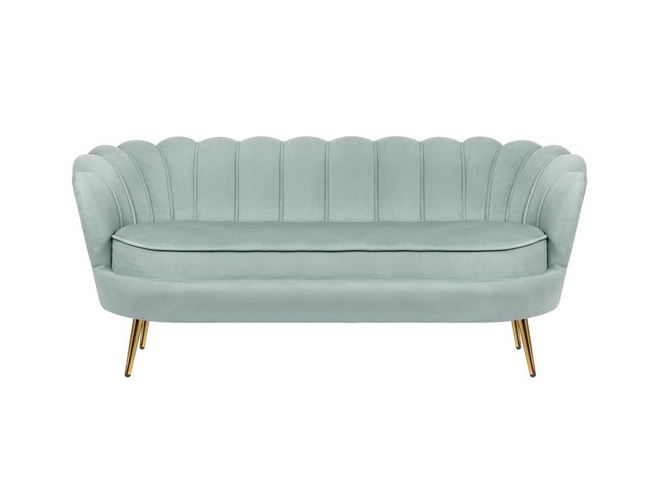 диван 3 местный ракушка Pearl Triple Interior  [7LV29043-GR] зеленый