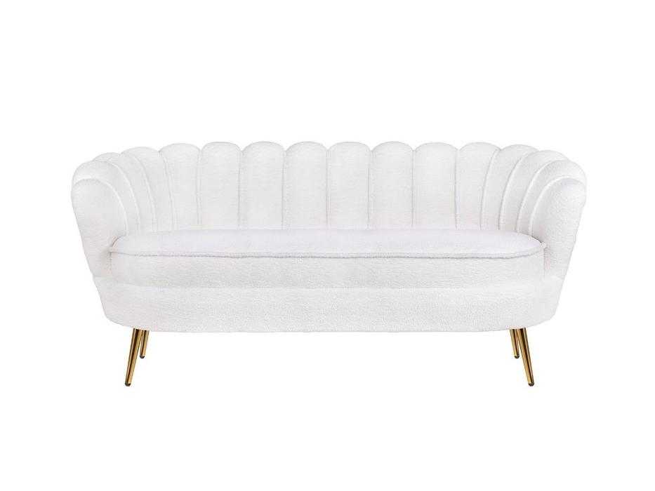 диван 3 местный ракушка Pearl Triple Interior  [7LV29043-BU] белый