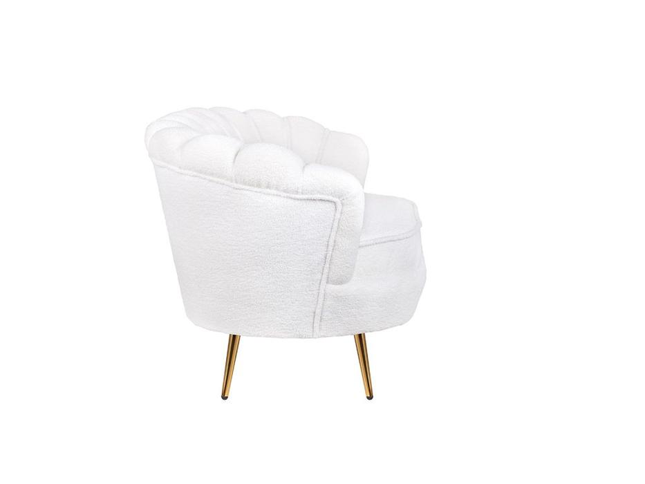 диван 3 местный ракушка Pearl Triple Interior  [7LV29043-BU] белый