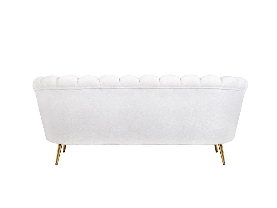 диван 3 местный ракушка Pearl Triple Interior  [7LV29043-BU] белый