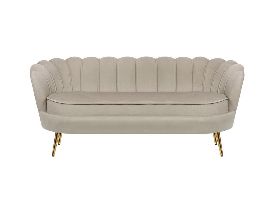 диван 3 местный ракушка Pearl Triple Interior  [7LV29043-T] коричневый