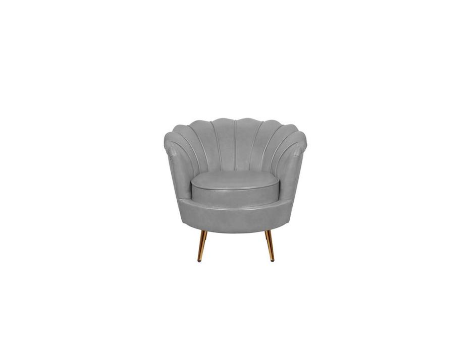 кресло ракушка Pearl Interior  [7LV29040-G2] серый