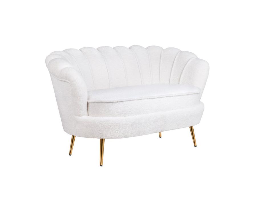 диван 2 местный  Pearl Double Interior  [7LV29042-BU] белый