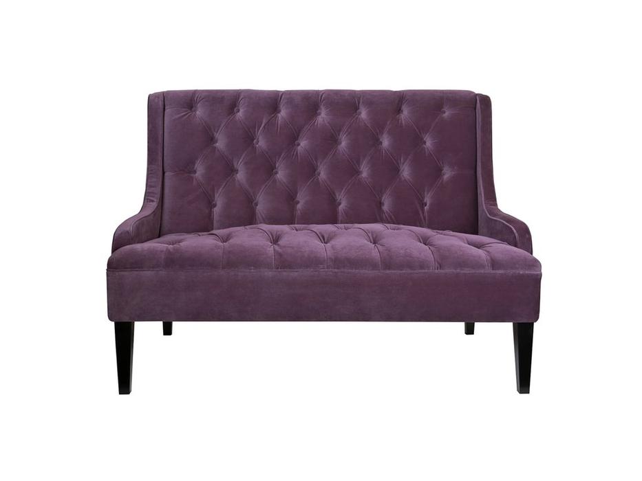 диван 2 местный  Sommet Interior  [KY-3197-P] фиолетовый