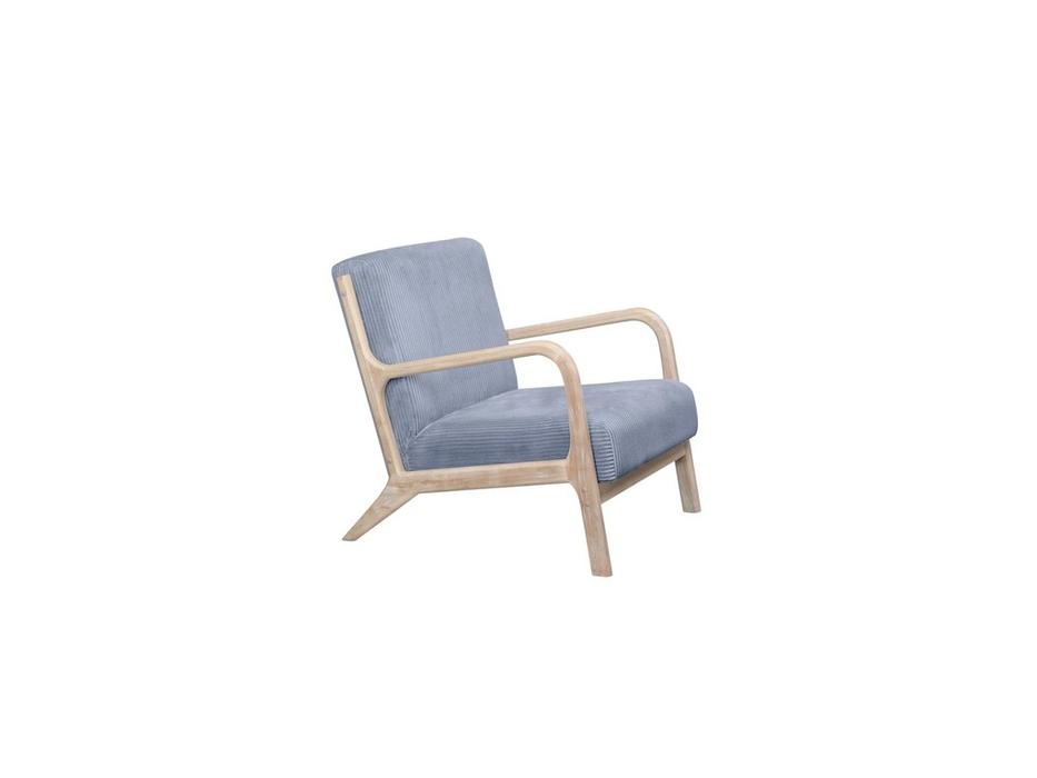 кресло с подлокотниками Cody Interior  [5KS27634-CBL] серо-голубой