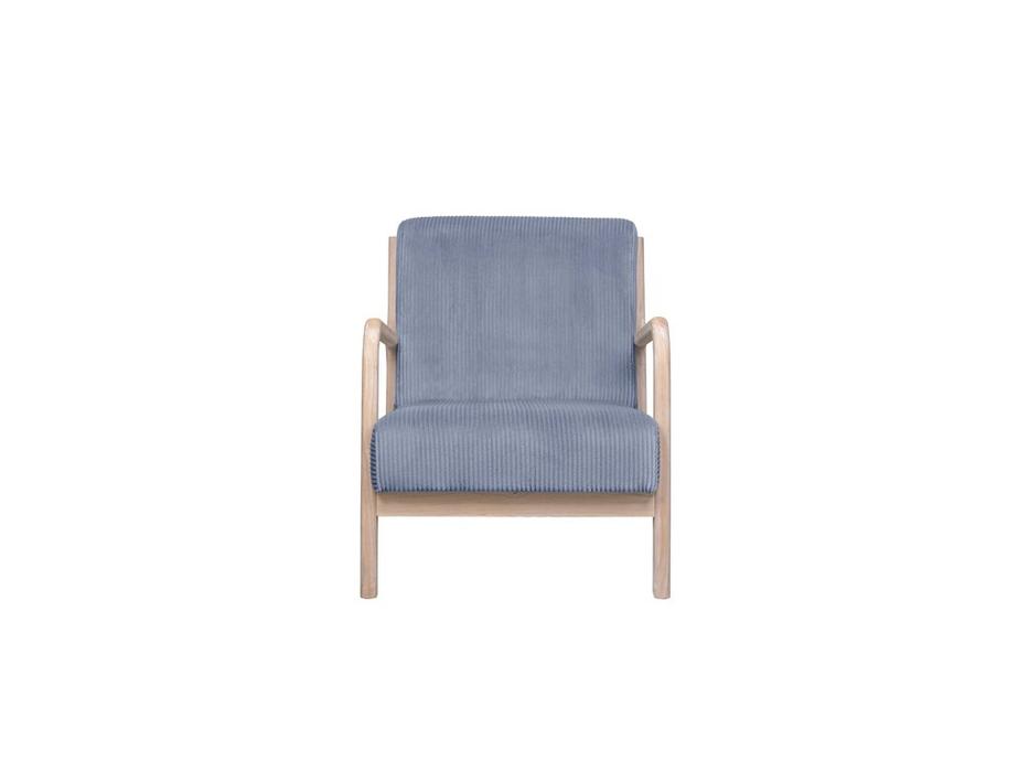 кресло с подлокотниками Cody Interior  [5KS27634-CBL] серо-голубой