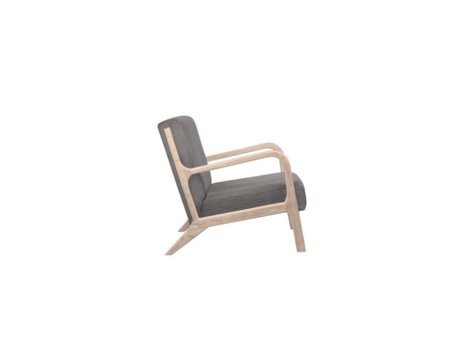 кресло с подлокотниками Cody Interior  [5KS27634-CBR] серо-коричневый