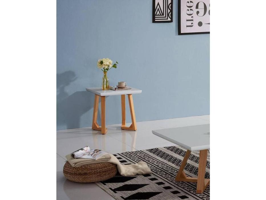 стол кофейный  Comedor ESF  [J1692C] белый