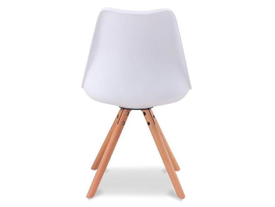 стул  Comedor ESF  [PW072Y-White-Beech] белый, бук