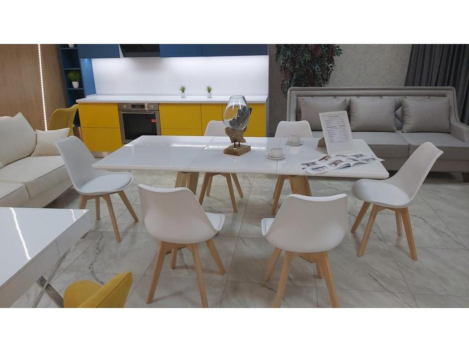 стул Comedor: ESF [PW072-White] (белый, бук)