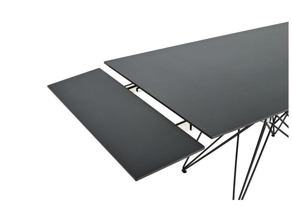 стол обеденный раскладной Comedor ESF  [T041] черный камень