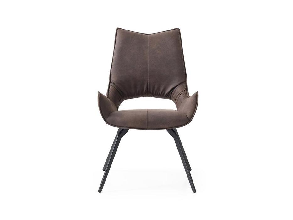 стул мягкий Comedor ESF  [DC1241brown/black] коричневый