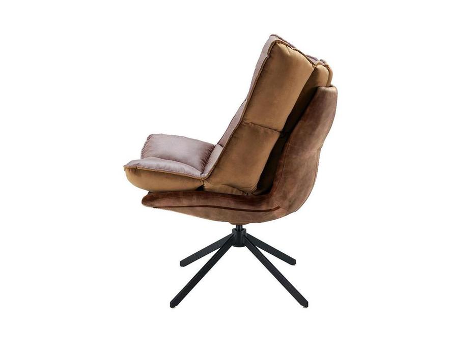 кресло вращающееся малое  ESF  [1565FHE510-21B] коричневый
