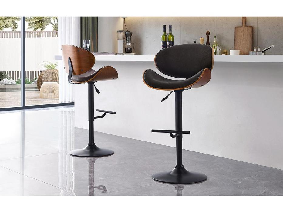 стул барный  Comedor ESF  [JY1076 brown/black] черный, коричневый