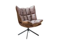 кресло вращающееся малое  ESF  [1565FHE510-21B] коричневый