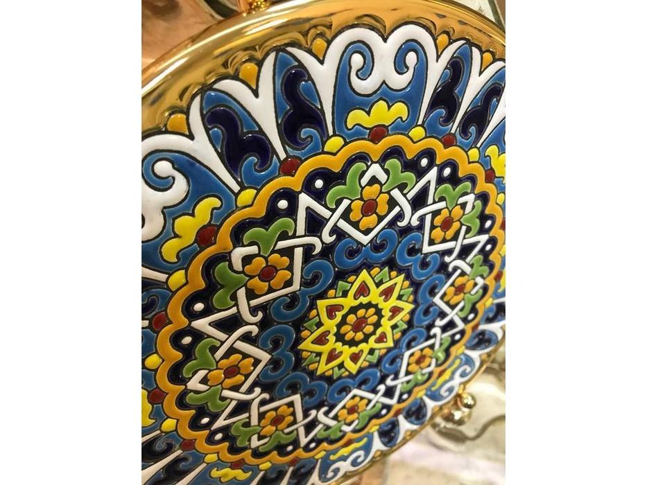 тарелка декоративная 21см Ceramico: Artecer [115-50] (золото, разноцветный)