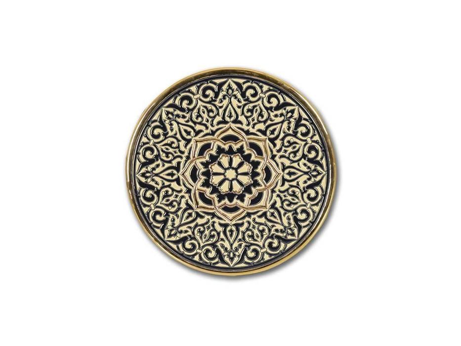 тарелка декоративная 23см Ceramico Artecer  [116-65] золото, разноцветный