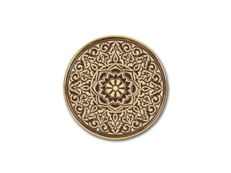 тарелка декоративная 23см Ceramico Artecer  [116-71] золото, разноцветный