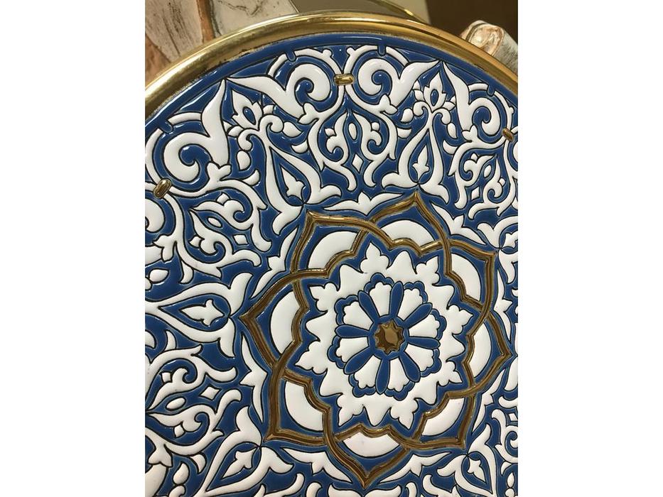 тарелка декоративная 28см Ceramico Artecer  [127-08] золото, синий