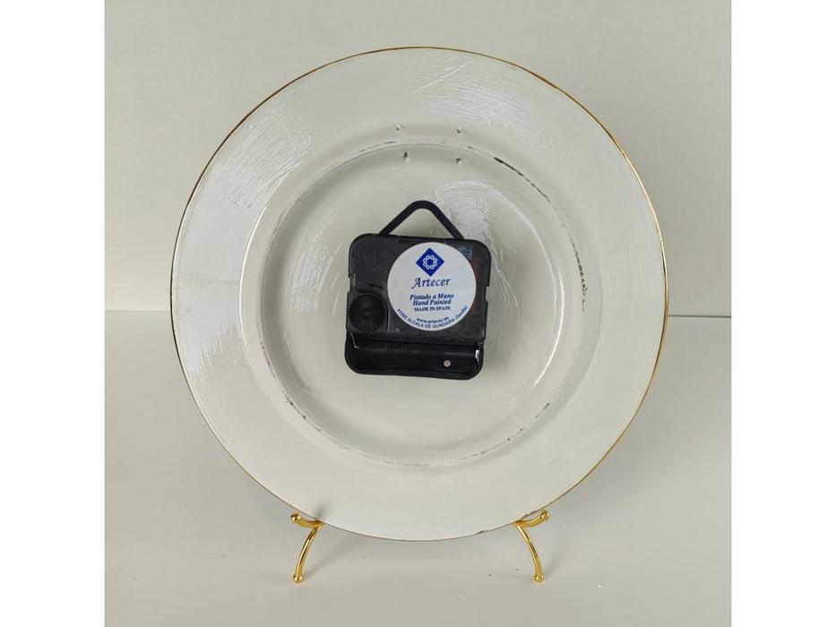 тарелка-часы диаметр 21см Ceramico: Artecer [315-11] (золото, разноцветный)