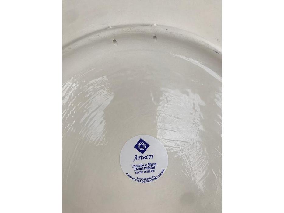 тарелка декоративная 17см Ceramico: Artecer [114-06] (золото, разноцветный)