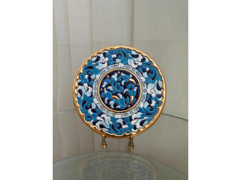 тарелка декоративная 17 см Ceramico Artecer  [124-02] azul
