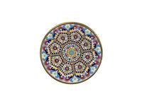 тарелка декоративная 28см Ceramico Artecer  [117-10] золото, разноцветный
