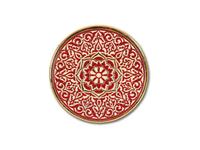 тарелка декоративная 32см Ceramico Artecer  [118-61] золото, разноцветный