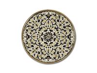 тарелка декоративная 32см Ceramico Artecer  [118-64] золото, разноцветный