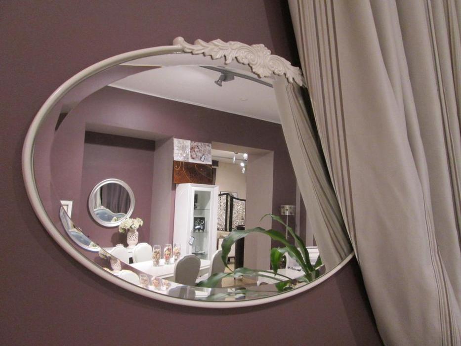 зеркало настенное  Franca Brevio Salotti  [BS.MR.FR.16] молочно-белый