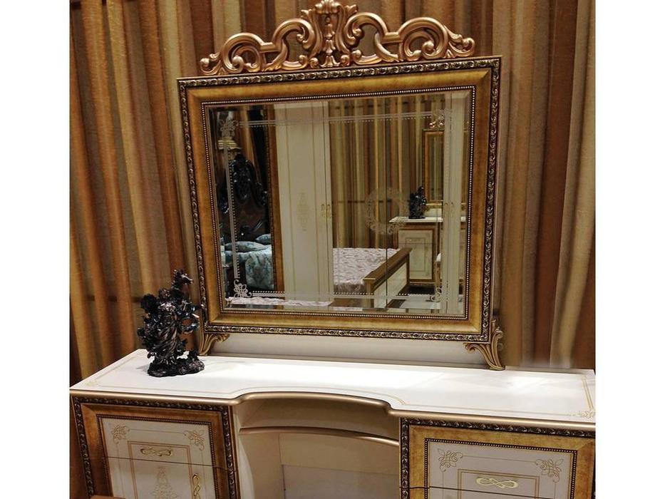 зеркало настенное для туалетного стола Версаль Мэри  [СВ-08] золото