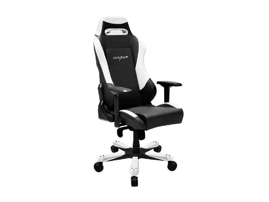 кресло компьютерное  Iron DXRacer  [OH/IS11/NW] черный, белый
