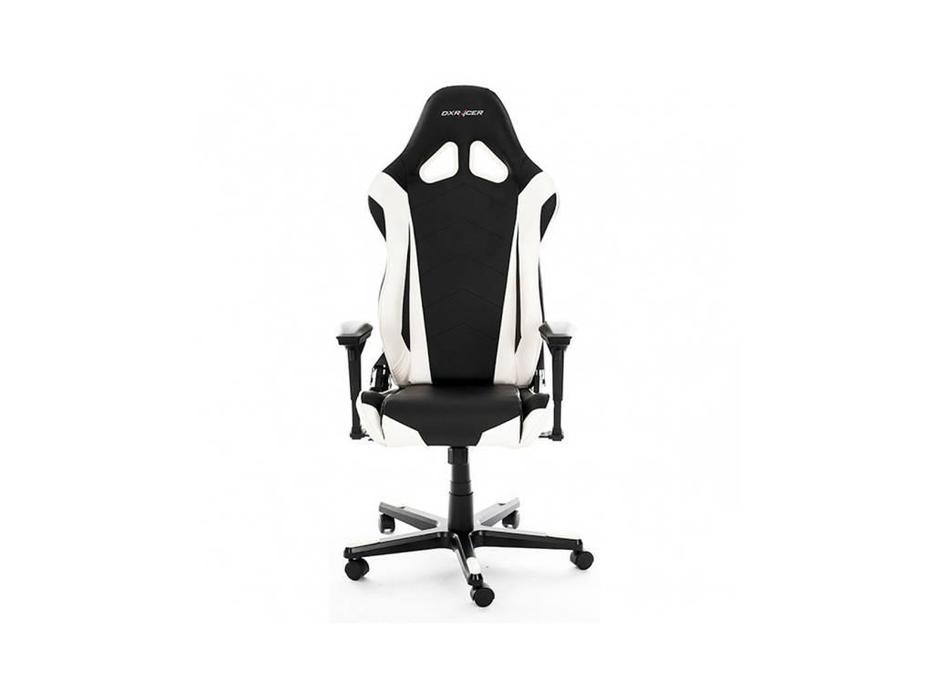кресло компьютерное  Racing DXRacer  [OH/RE0/NW] черный, белый